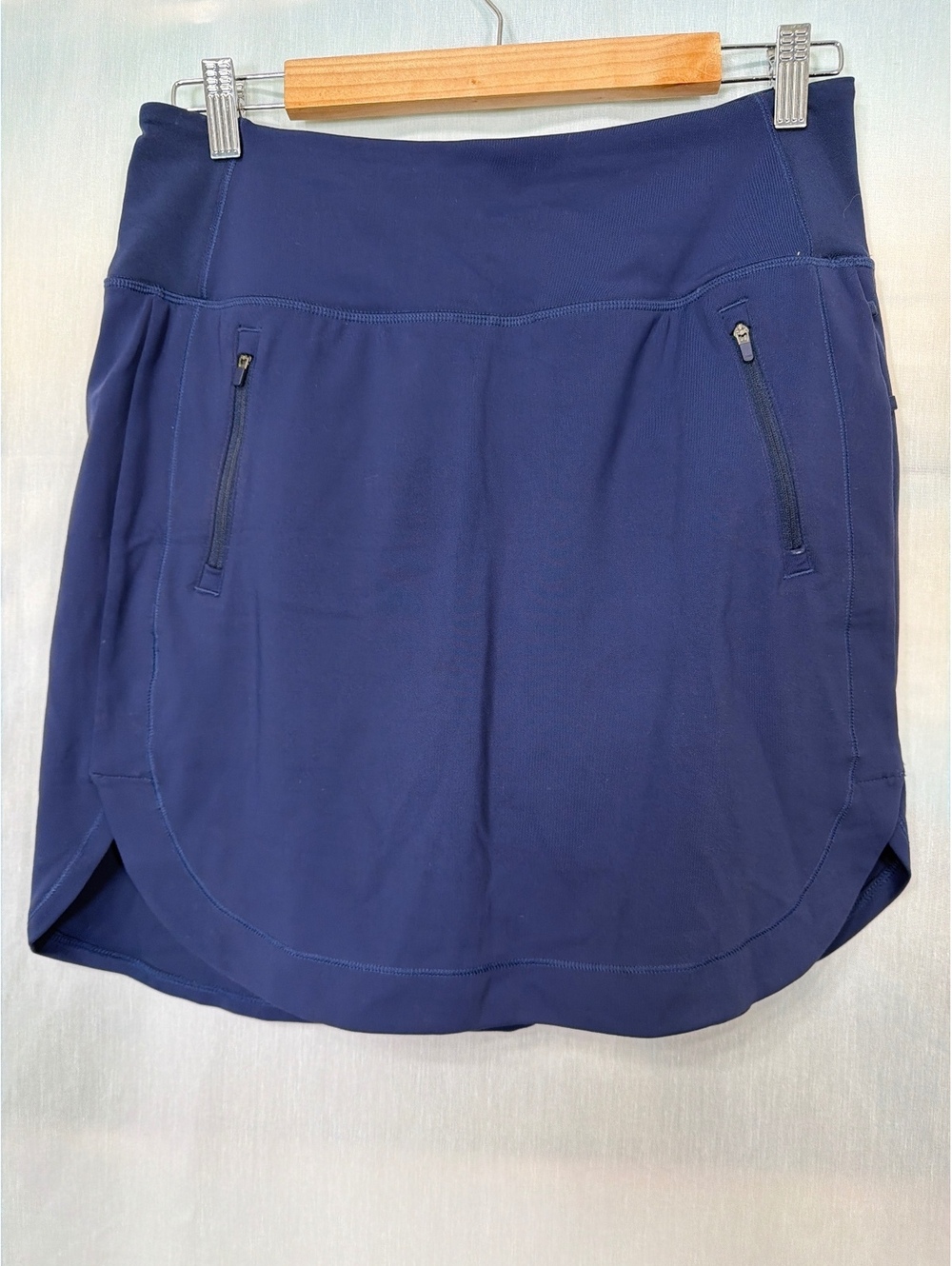 Athleta Fairway Golf Skort Navy Blue 18" Women's Medium